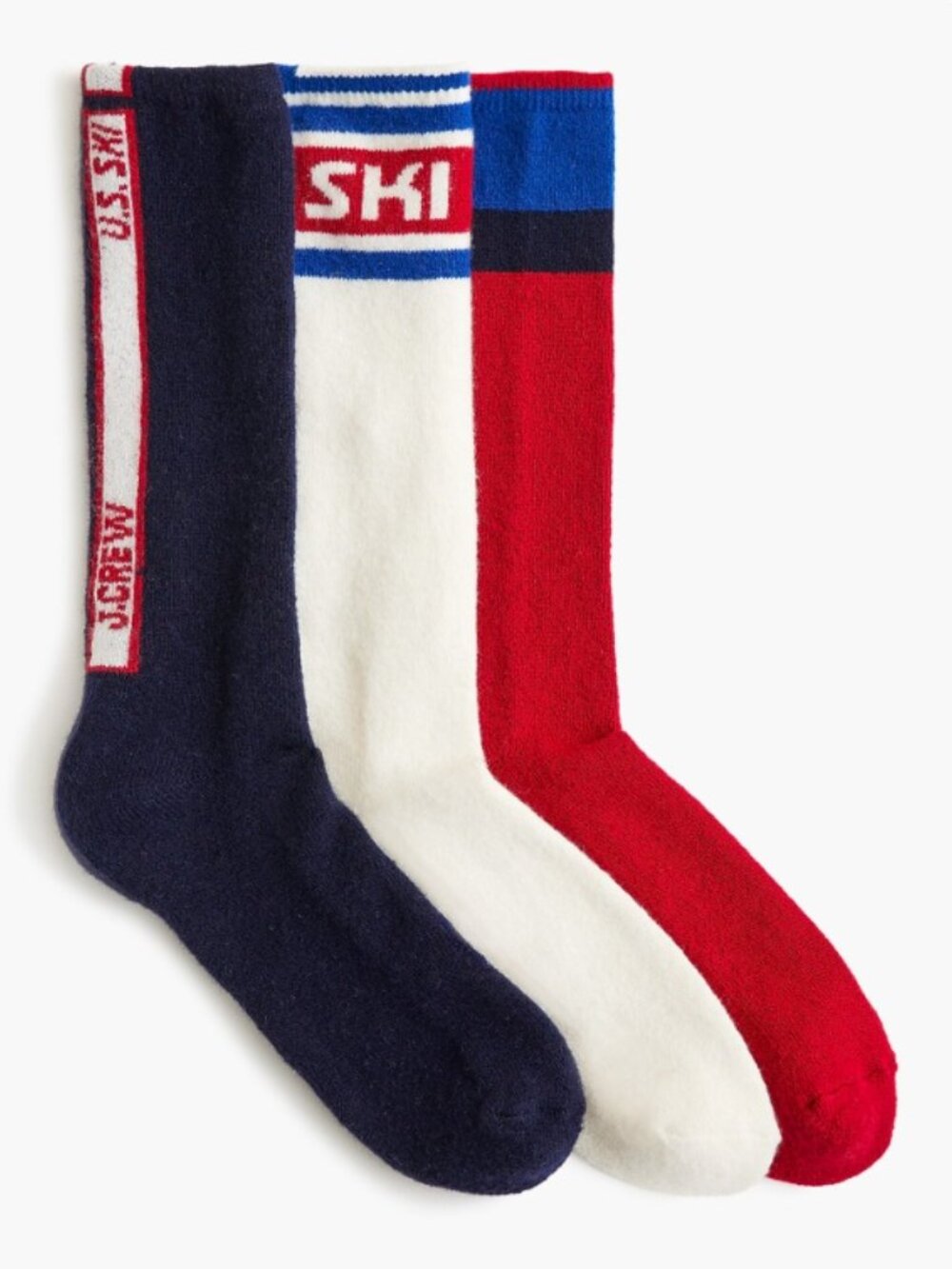 J.Crew Factory U.S. Ski & Snowboard by J.Crew Wool socks three-pack